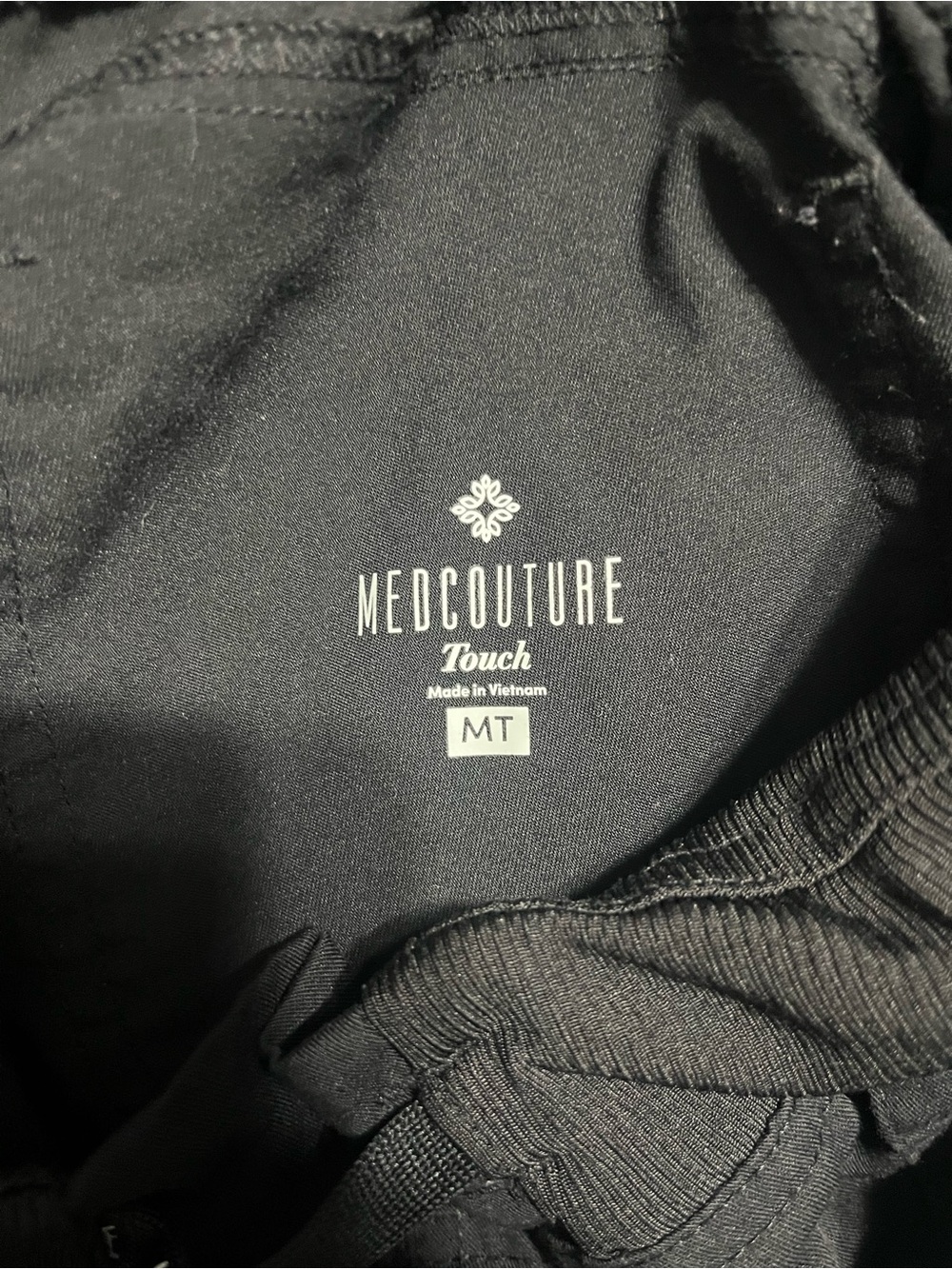 Med Couture Black Scrub Set